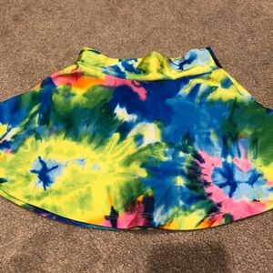 tye dye skirt. Elastic waist. Rock candy 🍭size4